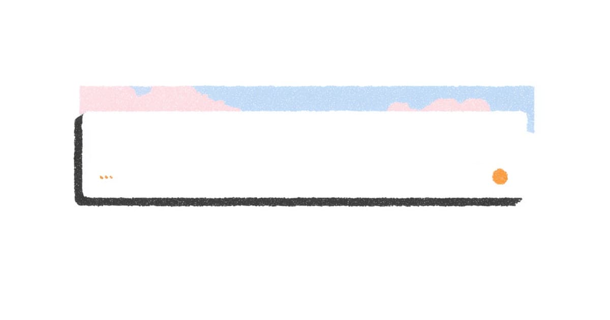 Chat application interface showing a blank message box ready for typing